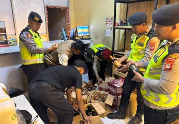 Razia Miras di 14 Lokasi Bantul, Polisi Amankan 406 Botol